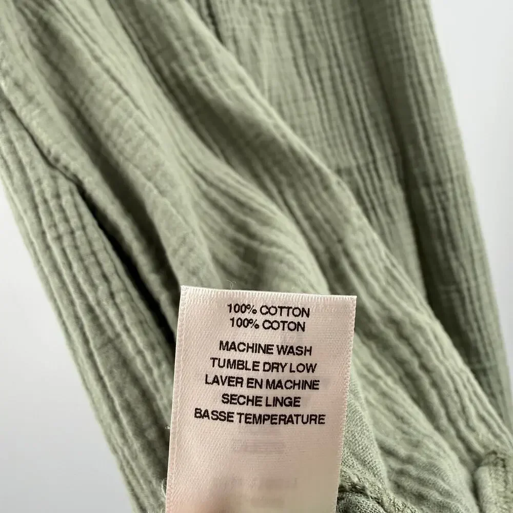Amadi Dress Women’s Extra Small NEW Anthropologie Nola Off Shoulder Green NWOT - Picture 15 of 16